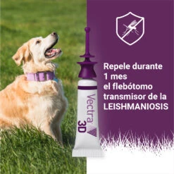 Pipetas 3D Solución Spot-On Para Perros De 4-10kg -Productos Para Perros 03 vectra Repele Flebotomo 63bd46bc539e8