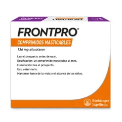 Comprimidos Masticables Antisitarios Perros De 25 A 50 Kg (11 Mg) 21 Comprimidos Masticables Antisitarios Perros De 25 A 50 Kg (11 Mg) -Productos Para Perros 04 FRONTPRO pack 25 50kg BACK es 63bd36272c318