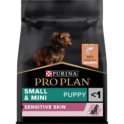 PURINA PRO PLAN Small & Mini Puppy Sensitive Skin 3 PURINA PRO PLAN Small & Mini Puppy Sensitive Skin