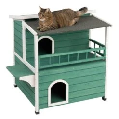 Casita Sunroof Para Mascotas 22 Casita Sunroof Para Mascotas -Productos Para Perros 100823 katzenhaus sonnendach fg 5091 1