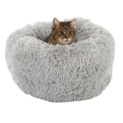 Cama Mochi Para Mascotas -Productos Para Perros 105496 katzenbett mochi hellgrau fg 2 3
