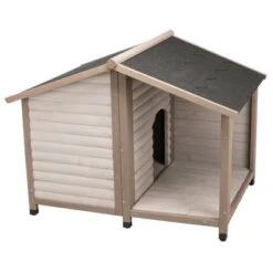 Caseta Para Perros Trixie Natura Con Terraza 8 Caseta Para Perros Trixie Natura Con Terraza -Productos Para Perros 106396 pla trixie huette lodge mit terrasse hs 02 8