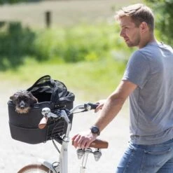 Cesta Para Bicicletas Trixie Friends On Tour Front 32 Cesta Para Bicicletas Trixie Friends On Tour Front -Productos Para Perros 110146 trixie front fahrradkorb hs 14 6