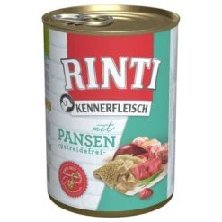 Pack Ahorro: Rinti Kennerfleisch 12 X 400 G -Productos Para Perros 111299 pla bilder rinti kennerfleisch pansen 400g hs 01 7