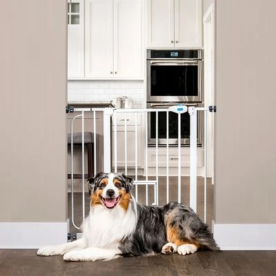 Barrera Carlson Pet Gate Con Puerta Gatera 3 Barrera Carlson Pet Gate Con Puerta Gatera