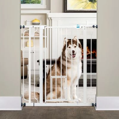 Barrera Carlson Pet Gate Extra Alta Con Puerta Gatera 3 Barrera Carlson Pet Gate Extra Alta Con Puerta Gatera