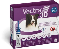 Pipetas 3D Solución Spot-On Para Perros De 10-25kg