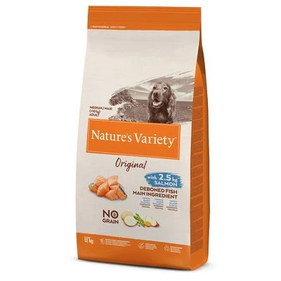Nature's Variety Original No Grain Medium Adult Salmón Sin Espinas 5 Nature's Variety Original No Grain Medium Adult Salmón Sin Espinas - Imagen 3