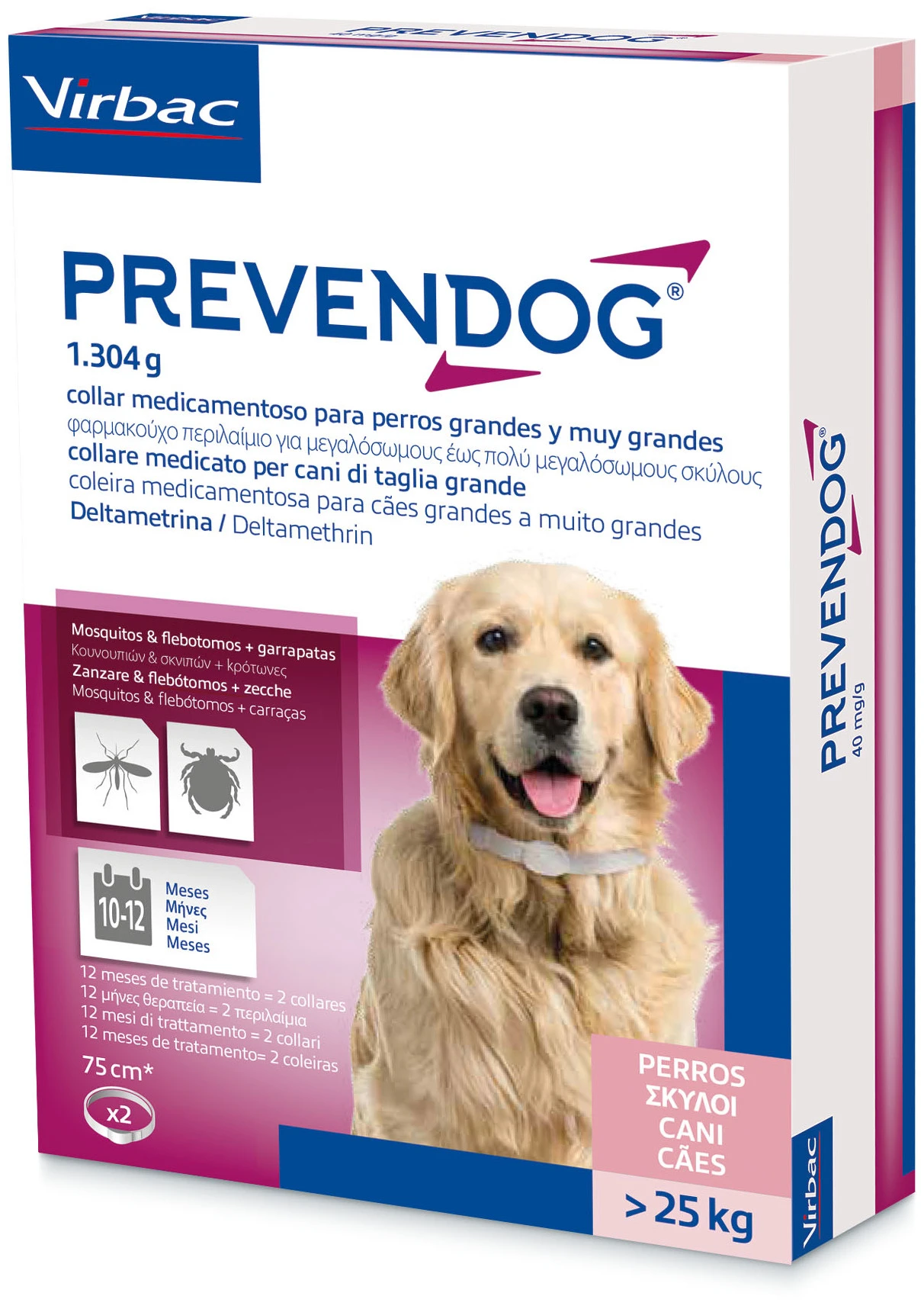 Virbac Collar Anti Sitario Perros Grandes Y Muy Grandes (+25 Kg) (1,304g) 3 Virbac Collar Anti Sitario Perros Grandes Y Muy Grandes (+25 Kg) (1,304g)