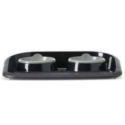 Comedero Doble Savic Butler Happy Planet Para Mascotas -Productos Para Perros 181836 savic futterbar butler happy planet hs 03 7