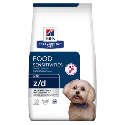 Hill's Z/d Mini Prescription Diet Food Sensitivities Pienso Para Perros 4 Hill's Z/d Mini Prescription Diet Food Sensitivities Pienso Para Perros - Imagen 2