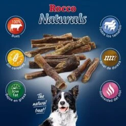 PROMO: 100 Uds. X Rocco Nervio De Buey 12 Cm -Productos Para Perros 2019 09 rocco naturals pizzle 1000x1000 es 7