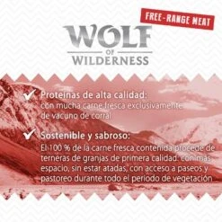 Wolf Of Wilderness Free Range 6 X 400 G 23 Wolf Of Wilderness Free Range 6 X 400 G -Productos Para Perros 2021 09 wow freerange wet board highvalley 1000x1000 es 7 1