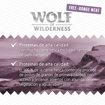 Wolf Of Wilderness Free Range 6 X 400 G 8 Wolf Of Wilderness Free Range 6 X 400 G - Imagen 6