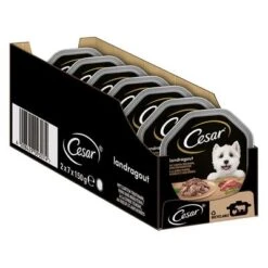 Cesar En Tarrinas 56 X 150 G -Productos Para Perros 206281 marsgemany megapack cesar schale truthahn 14x150g hs 02 9