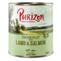 Purizon Adult 12 X 800 G Comida Húmeda Sin Cereales Para Perros -Productos Para Perros 208998 pla purizon lamm 800g 5