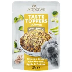 Applaws Taste Toppers Con Caldo En Bolsitas Para Perros 12 X 85 G -Productos Para Perros 235219 pla applaws toppers pouch huhn hs 01 4