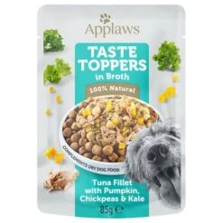 Applaws Taste Toppers Con Caldo En Bolsitas Para Perros 12 X 85 G -Productos Para Perros 236297 pla applaws toppers pouch thunfisch hs 01 1
