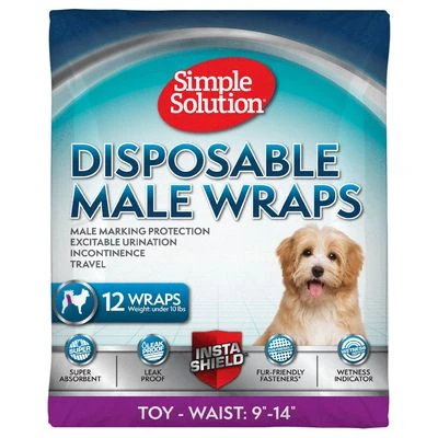Simple Solution Pañal Desechable Para Perros Macho 3 Simple Solution Pañal Desechable Para Perros Macho