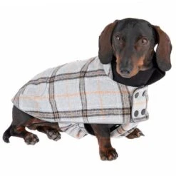 Abrigo Flannel Check Para Perros 21 Abrigo Flannel Check Para Perros -Productos Para Perros 269061 35cm dackel fg 2607 3