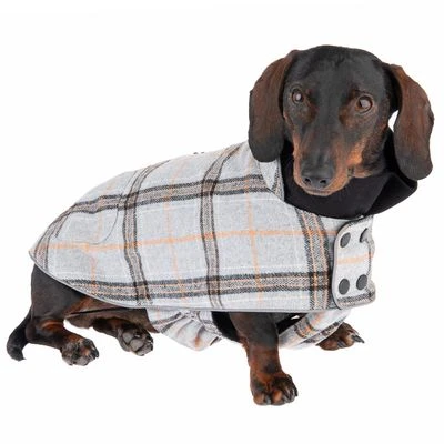 Abrigo Flannel Check Para Perros 7 Abrigo Flannel Check Para Perros - Imagen 5