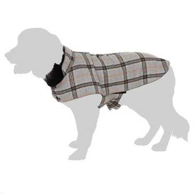 Abrigo Flannel Check Para Perros 3 Abrigo Flannel Check Para Perros