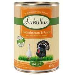 Pack Ahorro: Lukullus 24 X 400 G -Productos Para Perros 28050 pla lukullus putenherzen gans 6 x 400 g 9
