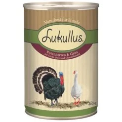 Pack Ahorro: Lukullus 24 X 400 G -Productos Para Perros 28056 pla lukullus putenherzen gans 6 x 400 g 7