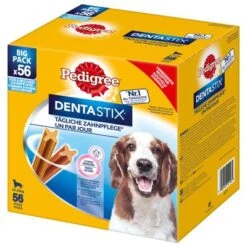 Pack 224 Uds. Pedigree Dentastix Snacks Para Perros 10 Pack 224 Uds. Pedigree Dentastix Snacks Para Perros -Productos Para Perros 28167 pla pedigree dentastix mittlerehunde 56 stk 4
