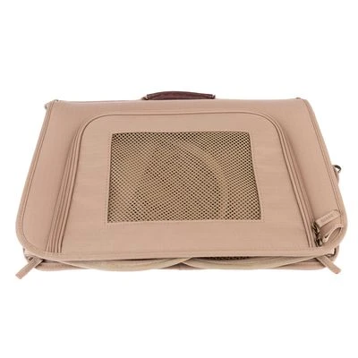 Bolso Con Bandolera TIAKI Premium Camello Para Mascotas 8 Bolso Con Bandolera TIAKI Premium Camello Para Mascotas - Imagen 6