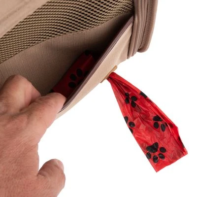 Bolso Con Bandolera TIAKI Premium Camello Para Mascotas 13 Bolso Con Bandolera TIAKI Premium Camello Para Mascotas - Imagen 11