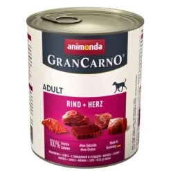 Animonda GranCarno Original Adult 12 X 800 G - Pack Ahorro -Productos Para Perros 31085 pla animonda grancarno rinduherz 800g 1