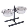 Soporte Ajustable Con 2 Comederos Incluidos -Productos Para Perros 313523 kumar hundebar inklusive 2 edelstahln pfe 01 dsc5827 7