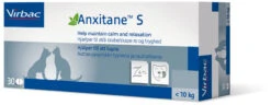 Virbac Anxitane Para Situaciones De Estrés En Gatos Y Perros De Menos 10 Kg