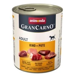 Animonda GranCarno Original Adult 12 X 800 G - Pack Ahorro -Productos Para Perros 33078 pla animonda grancarno rindupute 800g 8