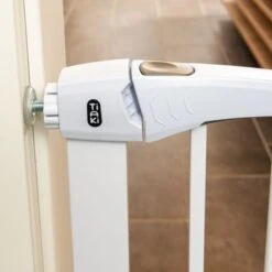 Barrera Blanca TIAKI Con 7 Cm De Extensión Para Perros 18 Barrera Blanca TIAKI Con 7 Cm De Extensión Para Perros -Productos Para Perros 334597 tiaki dog gate white fg 8192 7