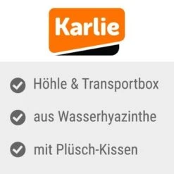 Cesta De Viaje Y Cueva Karlie Salus Para Mascotas -Productos Para Perros 341219 karlie reisekorb salus hs 03 5