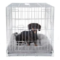 Set Jaula Double Door Con Cojín -Productos Para Perros 366511 kuschelkissen fuer transportkaefig 11 07 2013 6