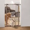 Barrera Savic Dog Barrier Con Puerta Gatera -Productos Para Perros 50424 savic absperrgitter dog barrier katzentuer hs 03 2