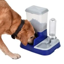 Dispensador De Agua Y Pienso -Productos Para Perros 64660 wasser und futterautomat 12 0
