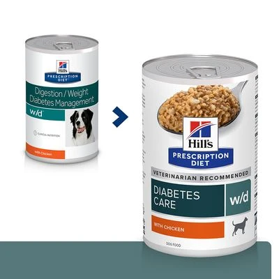 Hill's W/d Prescription Diet Diabetes Comida Húmeda Para Perros