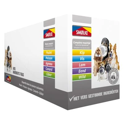 Smølke Fresh Steamed Mix Comida Húmeda Para Perros 3 Smølke Fresh Steamed Mix Comida Húmeda Para Perros