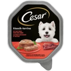 Cesar En Tarrinas 56 X 150 G -Productos Para Perros 75293 pla mars cesar klassiker rind leber hs 01 1