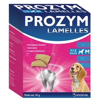Prozym En Láminas Snacks Dentales Para Perros 4 Prozym En Láminas Snacks Dentales Para Perros - Imagen 2
