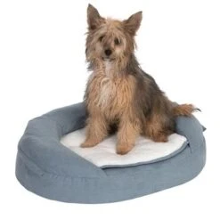 Cama Ortopédica Memory Ovalada Gris 26 Cama Ortopédica Memory Ovalada Gris -Productos Para Perros 79216 memory oval grau fg 6660 7
