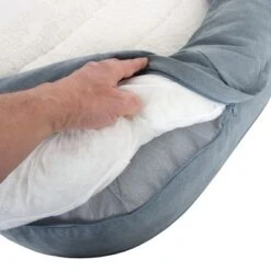 Cama Ortopédica Memory Ovalada Gris 41 Cama Ortopédica Memory Ovalada Gris -Productos Para Perros 79216 memory oval grau fg 6680 8