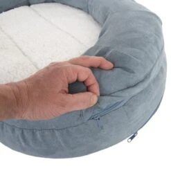 Cama Ortopédica Memory Ovalada Gris 27 Cama Ortopédica Memory Ovalada Gris -Productos Para Perros 79216 memory oval grau fg 6682 4