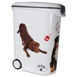 Contenedor De Pienso Curver Para Perros -Productos Para Perros 83829 pla dog feed box 20 hs 04 794037 e 01 1
