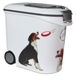 Contenedor De Pienso Curver Para Perros -Productos Para Perros 83897 pla dog feed box 12 hs 03 794036 e 01 6