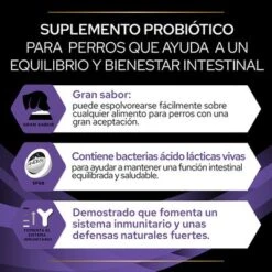 Purina Pro Plan FortiFlora Canine Probiotic Complemento Alimenticio Para Perros 10 Purina Pro Plan FortiFlora Canine Probiotic Complemento Alimenticio Para Perros -Productos Para Perros 8445290041111 2 beneficios 7